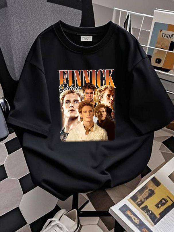 Limited Finnick Odair T Shirt Character Movie Series Actress Bootleg Ret Stretched Casual Stylish Designer Clothes Graphic Comfortable Slightly_viptrois.com