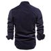 Summer 2025 Baumwolle Herren Hemd Business Leisure Fashion Solid Color Farbe Rope M Ä Nner Shirt Herbst D Ü Nnes Hemd M Ä Nner_viptrois.com