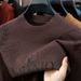 Autumn And Winter New Knitted T-shirt Long-sleeved Sweater Bottoming Shirt Men's Casual Top_viptrois.com