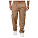 2025 Men's Casual Multi-Pocket Loose Straight Work Outdoor Fitness Pants_viptrois.com