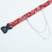 Hip-Hop Trendy Double Strap Pendant Crow Flower Print Y2K Style Street Dance Accessory Belt Punk Decorative Leather_viptrois.com