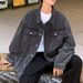 Denim For Men, Spring 2025 New American High Street Washed And Worn Workwear Jacket_viptrois.com