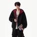 Casual Hoodie Jacket, Loose And Versatile, Contrasting Colors, Couple Hooded Cardigan_viptrois.com