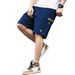 Men's Casual Shorts Loose Fit Five Point Pants Straight Leg Cargo Style Trendy Bottoms_viptrois.com