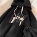 Anti Pilling Cotton Sweatshirt Men, Spring Autumn American Style Trendy Brand For Teenagers, Wine Red And Velvet Hooded_viptrois.com
