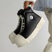 Men's Shoes Big Head High Top Shoes Men And Women Thick Bottom Heightening Martin Boots Niche High Street Style Board Shoes Couple Bread Shoes_viptrois.com