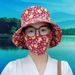 New Style Mask Integrated Face Full Tea Picking Hat Summer Sun Wind Neck Protection Outdoor Trend_viptrois.com