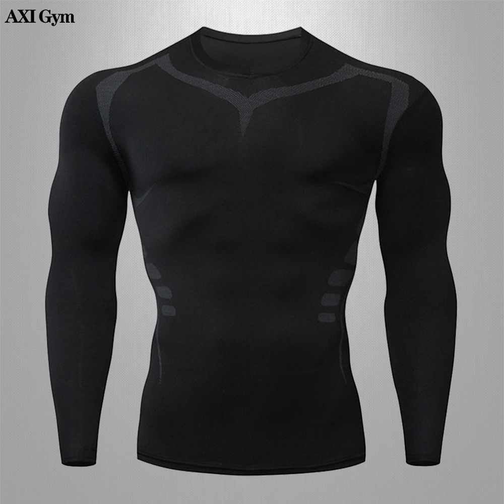 Men's Running T Shirt Gym Fiess Jogging T Shirt Basketball Football Match Ball Sports Jersey Men's MMA Boxing Tight_viptrois.com