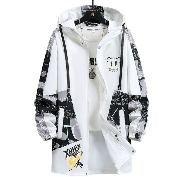 New Windbreaker Spring/Autumn Korean Edition Pi Shuai Coat Men's Handsome Casual Youth Trendy Brand Autumn/Winter_viptrois.com