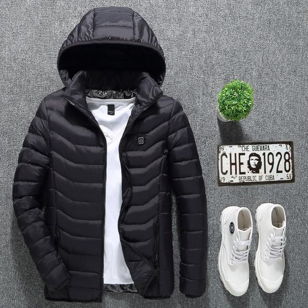 Men's Clothing smart heating cotton-padded clothes carbon fiber heating winter warm cotton-padded jacket generation hair_viptrois.com