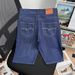 Summer Thin Men's Denim Shorts Casual Straight Leg Loose Fit Mid-Length Five-Pocket Stretch Riding Pants_viptrois.com