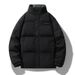 Men's Puffer Jacket With Stand Collar - 550FP Duck Down Filled Winter Coat (M-4XL, Black/Brown/Orange)_viptrois.com