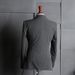 Men's Slim Fit Business Suit Set - 3 Piece Formal Blazer Vest & Pants For Wedding Office Casual (Black, Gray, Blue)_viptrois.com