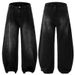 Men's Clothing & Archer0603 & Autumn/Winter Street Style Japanese Retro Distressed Trendy Wide Leg Patchwork Versatile Straight Leg Jeans For Men_viptrois.com