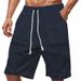 Men's Clothing Men's Heavy Knitted Jacquard Shorts Summer Trend High Street Casual Loose Fit Style For Formal & Casual_viptrois.com