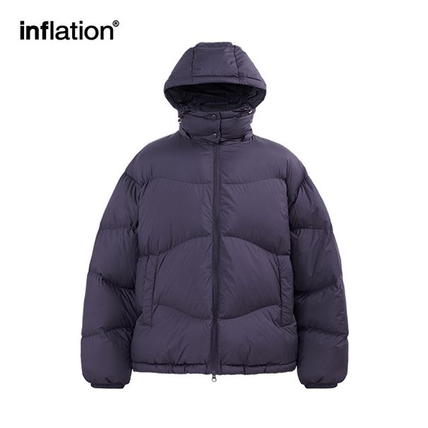 Men's Clothing light and portable puff down jacket trendy brand autumn and winter new velvet solid color hooded jacket men_viptrois.com