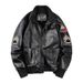 Winter Clothing, Leather Thick Velvet Casual Jacket, Men's MA1 Workwear, Flying Suit_viptrois.com
