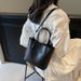 Women's Bucket Bag Fashionable Temperament Commute To Work Travel Bucket Large Capacity Shoulder Bag Crossbody Bag Female_viptrois.com