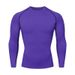 Loom European And American Cross-Border Sports Quick-Dry Compression Shirt For Men, Base Layer Training, High Elasticity,_viptrois.com