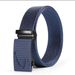 Men's Belts Toothless Automatic Buckle Belt Nylon Breathable Trouser Belt_viptrois.com