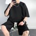 Men's Clothing Short Sleeved T Shirt Shorts Suit Men's Summer Trend Loose Casual_viptrois.com