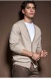 Men's Clothing Knitted Cardigan Wool Sweater Wool Blend V-Neck Cardigan Sweater - Classic Preppy Style Knit Coat For Casual & Business Casual Wear_viptrois.com