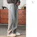 Men's Washed Grey Relaxed Fit Sweatpants | Heavyweight Dropped-Crotch Joggers With Anti-Pilling Brushed Interior | Vintage-Inspired Streetwear_viptrois.com