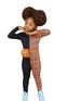Toddler Girls Clothing new casual long sleeved fashion printed color matching jumpsuit ins style children's clothing_viptrois.com