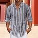Men's Clothing European And American 2024 Spring And Autumn New Style Fast Sale Cotton And Linen Single Breasted Men's Lapel Long_viptrois.com