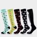 outdoor sports cycling compression socks for men and women multi color running elastic calf socks Halloween pressure socks_viptrois.com