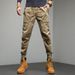 Men's Clothes Casual Pants Men's Overalls Fashion Brand Solid Color Bunched Feet Teen Clothing Pants Haren Pants_viptrois.com