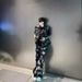 Men's Clothing Ink Dyed Denim Niche Suit Design Shoulder Pad Vest Jacket Loose Straight Jeans_viptrois.com