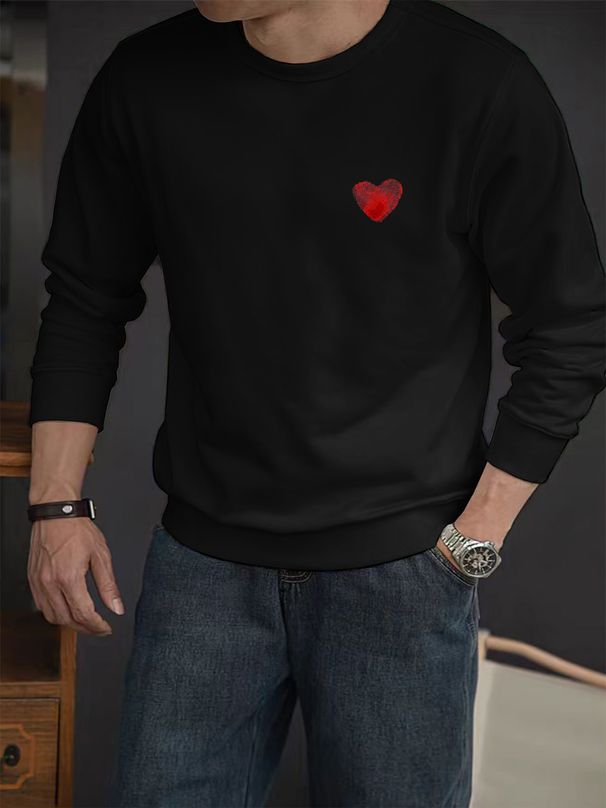 Autumn And Winter Men's Top Sweatshirt Loose And Comfortable Warm And Hooded Sweatshirt Men's Clothing_viptrois.com