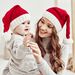 Christmas Winter Hairball Mama Baby knit hat Christmas warm hat_viptrois.com