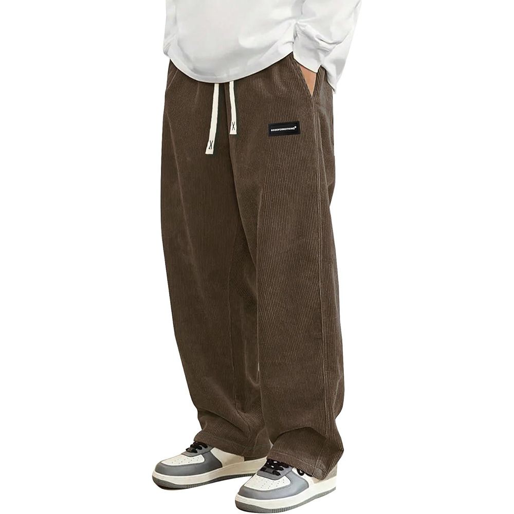 Men's ClothingForeign Trade Casual Pants Men's Loose Fit Jogger Pants Sports Sweatpants Trendy Versatile Long Pants_viptrois.com