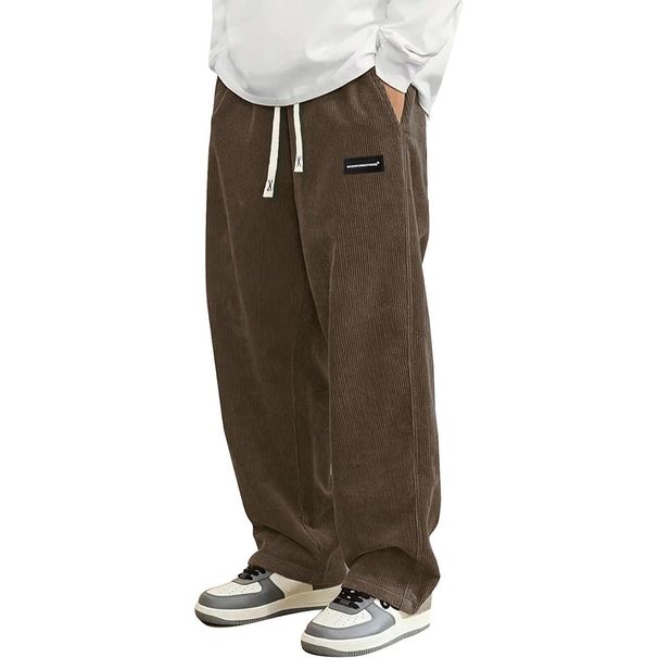 Men's ClothingForeign Trade Casual Pants Men's Loose Fit Jogger Pants Sports Sweatpants Trendy Versatile Long Pants_viptrois.com