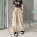 "Women's Retro Cargo Pants – Loose-Fit, Straight-Leg & Tapered Ankle With High Waist For Casual & Streetwear Style"_viptrois.com