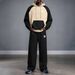 Men's Clothing 26 Spring New Arrival US Letter Print Color Block Hoodie Set Retro Casual Sweatshirt Set_viptrois.com