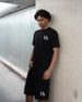 Men's Hip-Hop Embroidered Patchwork Casual Shorts - Loose Fit Breathable Knit Basketball Shorts For Streetwear (Black, Grey, S-XXL)_viptrois.com