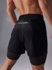 Men's Clothing Athletic Pants Casual Outdoor Breathable Multi Pocket Double Layer Shorts Muscular Design_viptrois.com