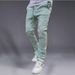 Men's Clothing Sports Pants Men's Autumn Leggings Elastic Slim Backpack Bag Trendy Running Casual Long Pants_viptrois.com