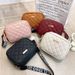 Women's Designer Camera Bag - Quilted Crossbody Purse With Letter Strap, Sequins & Fringe (Stylish Zip Closure Shoulder Bag)_viptrois.com