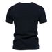 Men's Short Sleeve T-Shirt Fitness Elastic Threaded Tight_viptrois.com