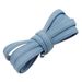 LACES Black Blue Flat Retro Chic Polyester Denim Shoes With Metal LACES Headband_viptrois.com