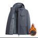 Padded-on Men's Velvet Thickened Removable Cap Casual Loose Padded Clothes Middle-aged And Elderly Warm Padded Jacket Men_viptrois.com