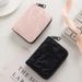 Card Holder Purse Wallets Anti-degaussing Steal Brush Multi-function Card Bag Large Capacity Water Ripple Card Holder Trend Simple Hold Bag_viptrois.com