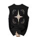 Men's Clothing Summer Loose Outer Wear Sleeveless T Shirt Boys Casual Wide Shoulder Waistcoat Top_viptrois.com