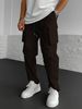 Men's Clothing Overalls With Multiple Pockets And Drawstrings Casual Pants_viptrois.com