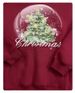 Men's Clothing 350GSM Fleece-Lined Christmas Hoodie – Festive Tree Print Unisex Streetwear (42% Cotton, Warm & Cozy, Oversized Fit, 2 Colors)_viptrois.com