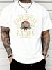 Speedway Racing Style T Shirt With Vintage Motorsport Design Cotton Blend Print For Men Streetwear Casual Wear_viptrois.com